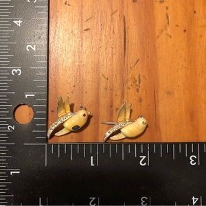 Unique Yellow Bird Pins